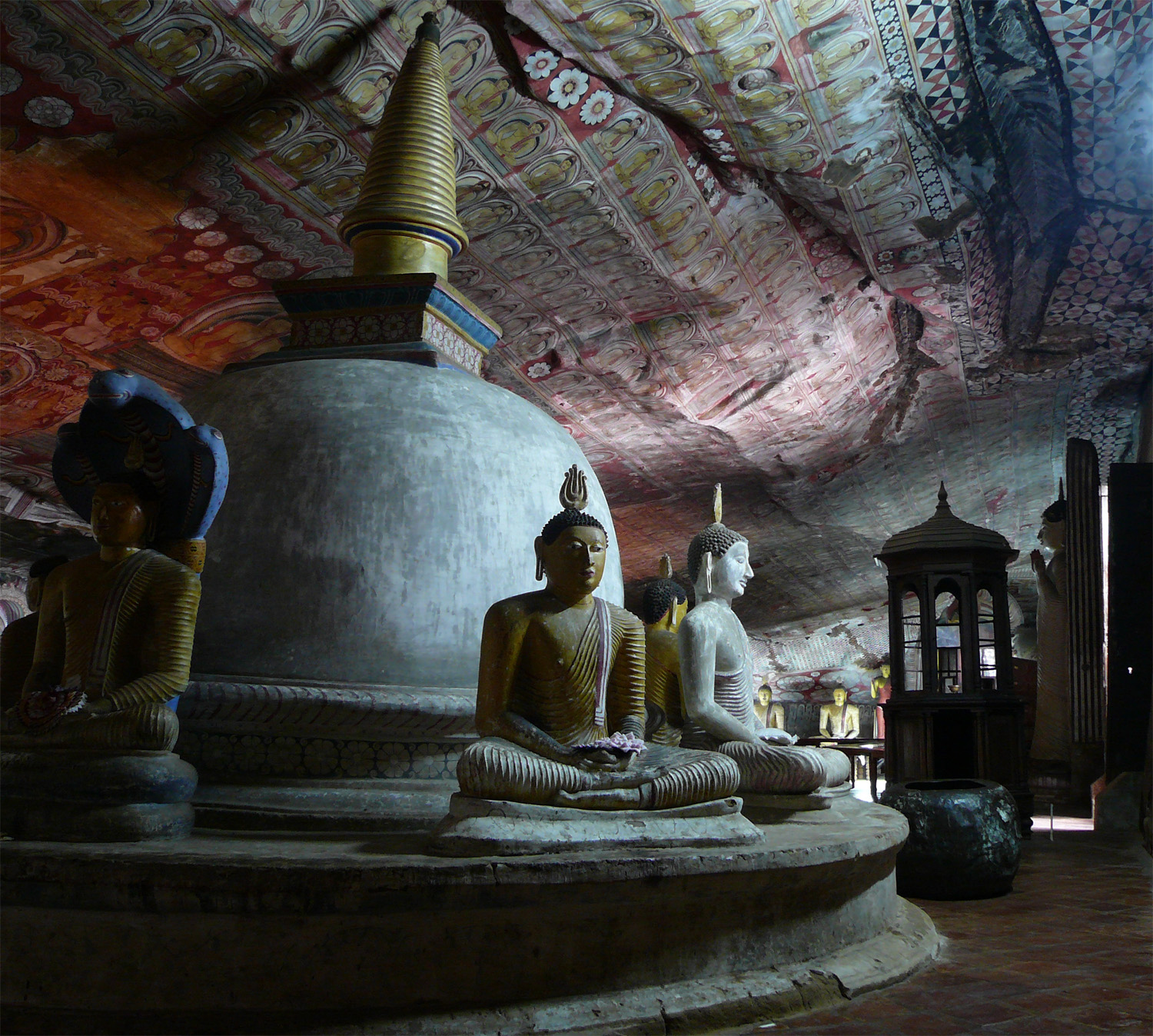 Dambulla Buddhist stupa and sacred temple, Sri Lanka